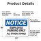 Signmission Employee Parking Only All Others Towed OSHA Notice Sign, Aluminum, 24in W x 18in L, 2PK OS-2PACK-NS-A-1824-L-11956 - alternate 7